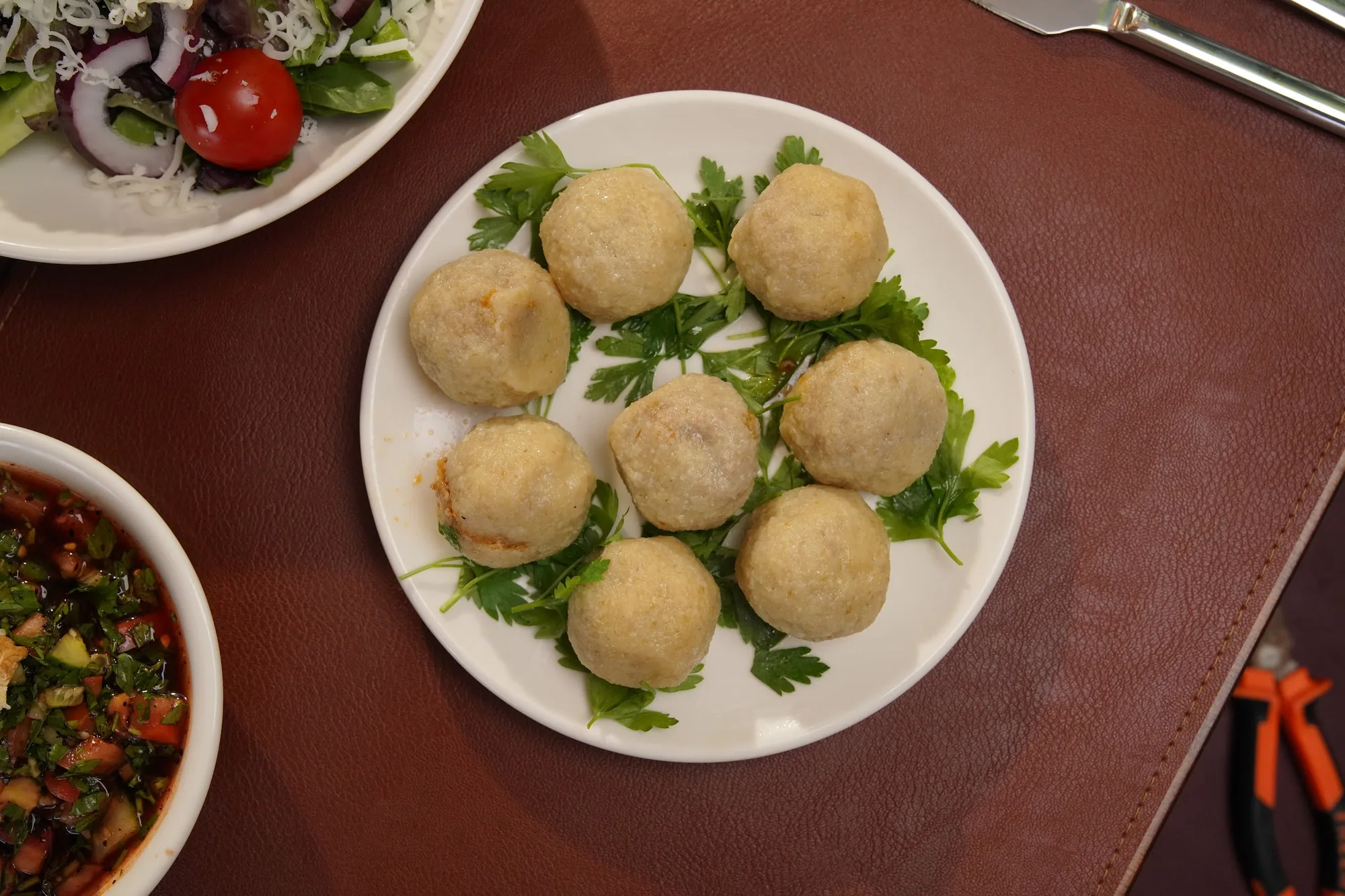 Tavacı Abdullah meze sunumu